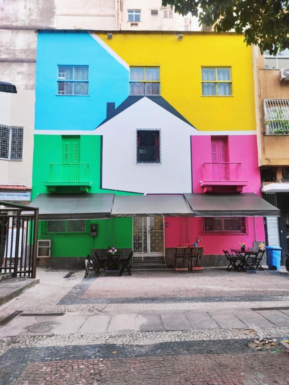 ריו דה ז'ניירו Solar Hostel Beach Copacabana מראה חיצוני תמונה